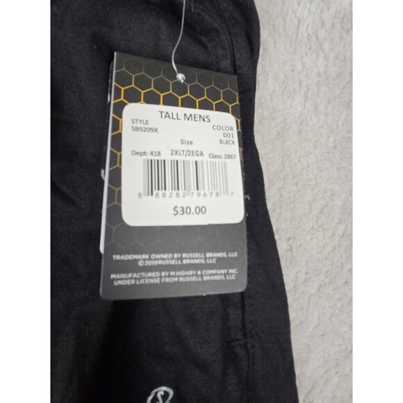 Spalding Men's Size 2XLT Regular Fit Big And Tall Black Pants - Picture 6 of 10